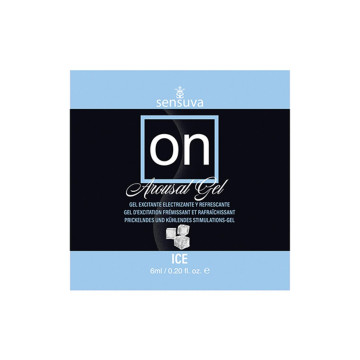 Пробник збудливого гелю Sensuva - ON for Her Arousal Gel Ice, 4 мл