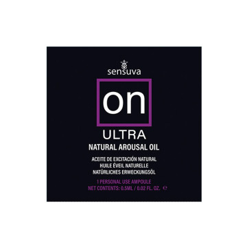 Пробник збудливого масла Sensuva - ON Arousal Oil for Her Ultra, 0,5 мл