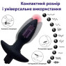 Анальна вібропробка Teazer Black, глибина входу 10 см