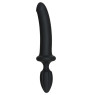 Анальний плаг з ділдо Doc Johnson Kink - Dual Density SECONDSKYN Fuck Plug - Black