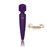 Вібромасажер Rianne S: Bella Mini Wand Purple, 10 режимів, медичний силікон, подарункове паковання