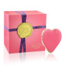 Вібратор-сердечко Rianne S: Heart Vibe Coral, 10 режимів, медичний силікон, подарункове паковання