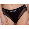 Трусики з прозорою вставкою Passion PS002 PANTIES XL, black