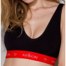 Спортивний топ на широких бретелях Passion PS003 TOP M, black