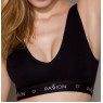 Спортивний топ з широкою гумкою Passion PS004 TOP XL, black