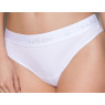 Трусики-бразиліана з бавовни Passion PS005 PANTIES M, white