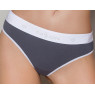 Спортивні трусики-стрінги Passion PS007 PANTIES dark grey, L