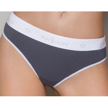 Спортивні трусики-стрінги Passion PS007 PANTIES S, dark grey