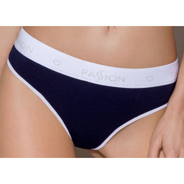 Спортивні трусики-стрінги Passion PS007 PANTIES L, navy blue