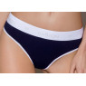 Спортивні трусики-стрінги Passion PS007 PANTIES S, navy blue