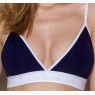 Спортивний топ з подвійними бретелями Passion PS007 TOP L, navy blue
