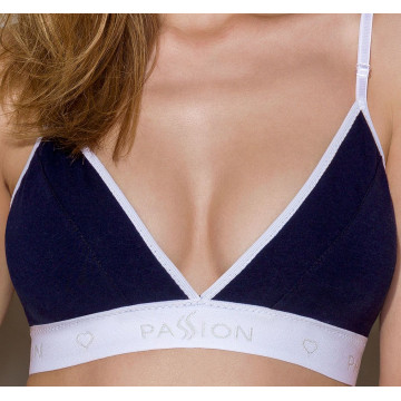 Спортивний топ з подвійними бретелями Passion PS007 TOP S, navy blue