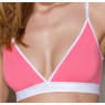 Спортивний топ з подвійними бретелями Passion PS007 TOP S, pink