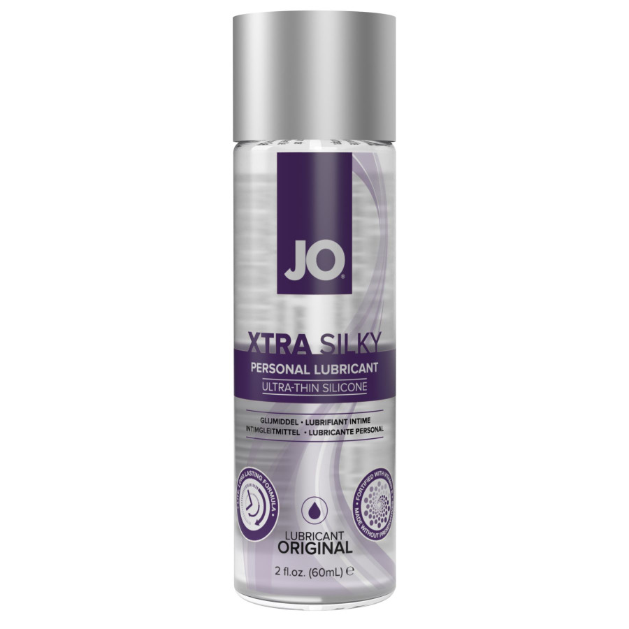 Лубрикант на силіконовій основі JO Xtra Silky Silicone (60 мл)