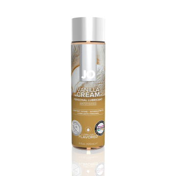Змазка на водній основі JO H2O — Vanilla Cream (120 мл) без цукру, рослинний гліцерин