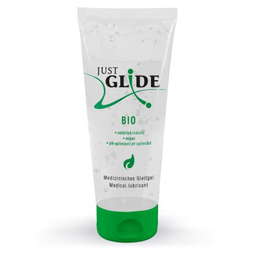 Веганський органічний гель-лубрикант - Just Glide Bio, 200 мл