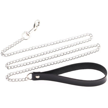 Повідець PU Leather Leash Black