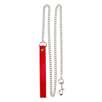 Повідець PU Leather Leash Black