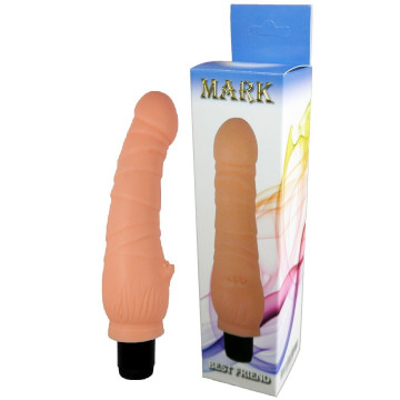 Вібратор BOSS Cyberskin - MARK, довжина 21 см, діаметр 4 см