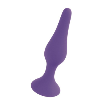 Анальний плаг Silicone Plug Purple - Large
