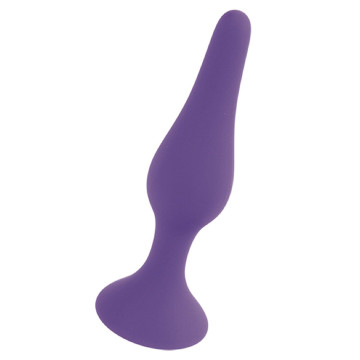Анальний плаг Silicone Plug Purple - Extra Large