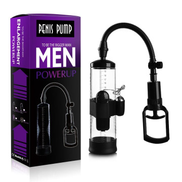 Вакуумна помпа з вібрацією Boss Series: Powerpump MAX Vibrating - Black&Clear