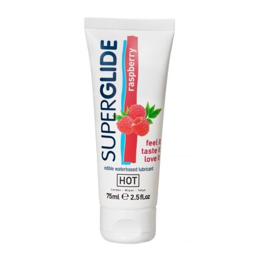 Лубрикант оральний SUPERGLIDE Raspberry, 75 мл