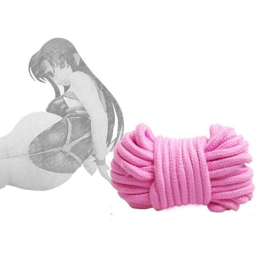 Мотузка для бондажа 4M PINK, 4 метри