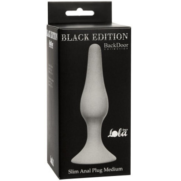 Анальний плаг Slim Anal Plug Medium-Grey