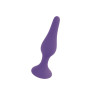 Анальний плаг Silicone Plug Purple - Small