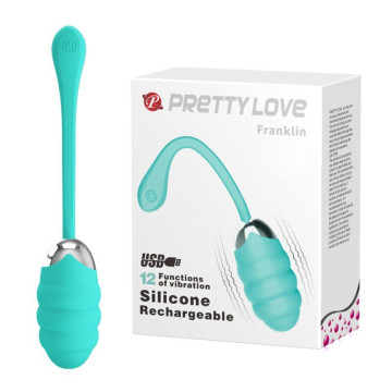 Віброяйце з рельєфним дизайном PrettyLove - Franklin