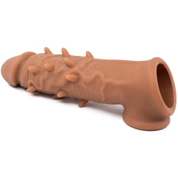 Насадка на статевий член XESE Penis Sleeve, довжина 14,5 см, діаметр 4,2 см