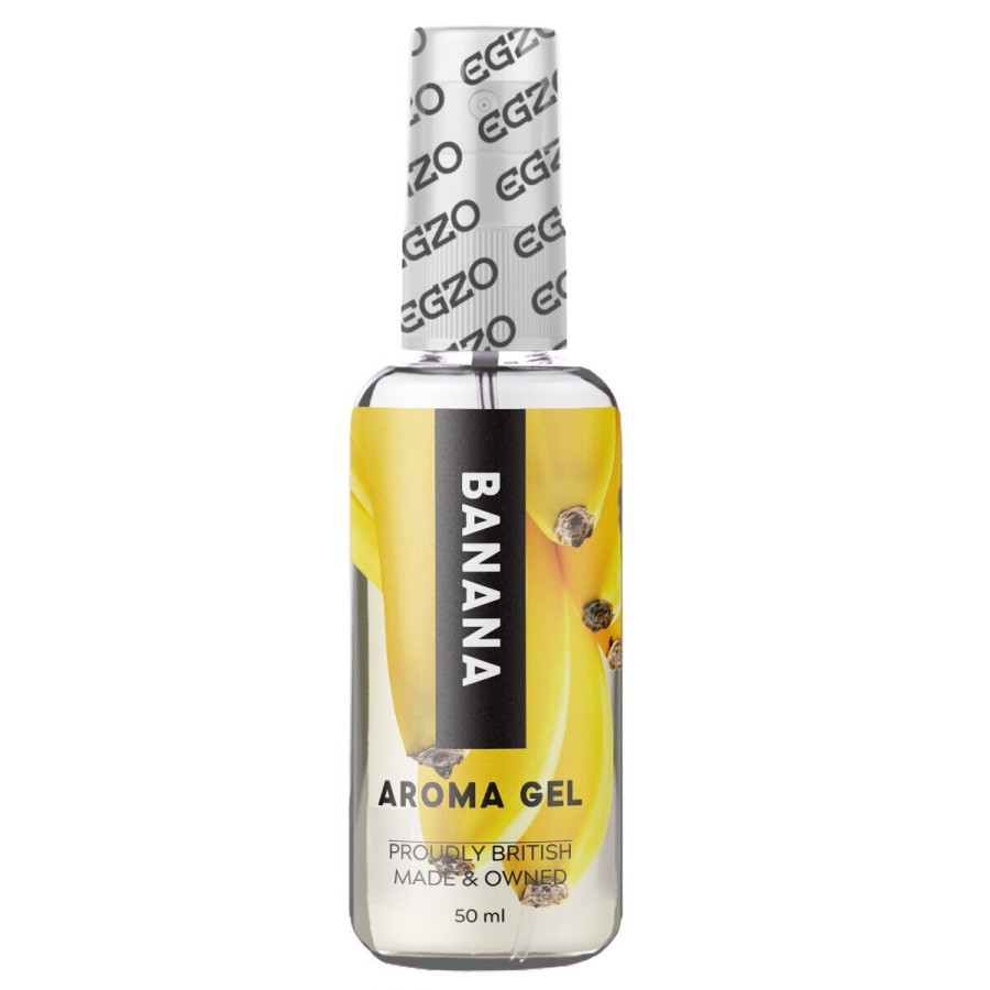 Оральний гель-лубрикант EGZO AROMA GEL - Banana, 50 мл