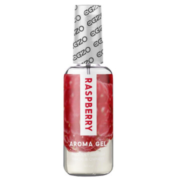 Оральний гель-лубрикант EGZO AROMA GEL - Raspberry, 50 мл