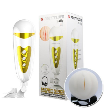 Мастурбатор Вагіна з вібрацією Pretty Love - Sally