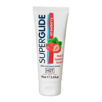 Лубрикант оральний SUPERGLIDE Strawberry, 75 мл