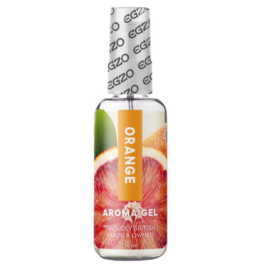 Оральний гель-лубрикант EGZO AROMA GEL - Orange, 50 мл