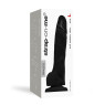 Реалістичний фалоімітатор Strap-On-Me SOFT REALISTIC DILDO Black - Size L