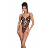Еротичний боді з малюнком Passion LOVELIA BODY XXL/XXXL, black