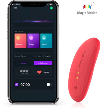 Смарт-вібратор у трусики Magic Motion Nyx Red, 10 режимів вібрації