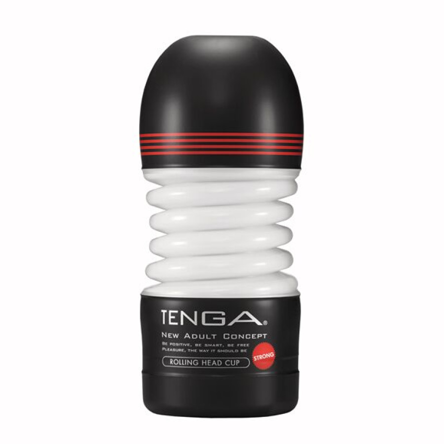 Мастурбатор Tenga Rolling Head Cup Strong з інтенсивною стимуляцією головки