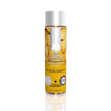 Змазка на водній основі JO H2O — Juicy Pineapple (120 мл) без цукру, рослинний гліцерин