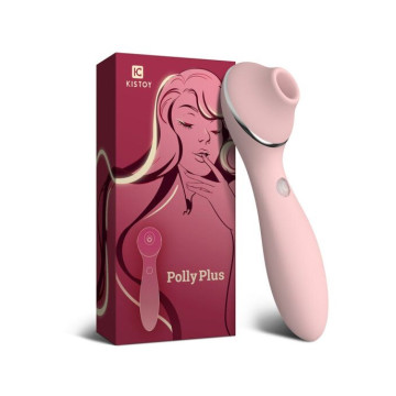 Вакуумний вібратор KISTOY Polly Plus Pink