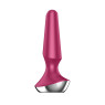 Анальна смарт-вібропробка Satisfyer Plug-ilicious 2 Berry