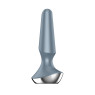 Анальна смарт-вібропробка Satisfyer Plug-ilicious 2 Ice Blue