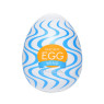 Мастурбатор-яйце Tenga Egg Wind із зиґзаґоподібним рельєфом