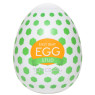 Мастурбатор-яйце Tenga Egg Stud із шестикутними виступами