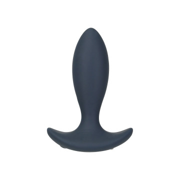 Анальна пробка з пульсацією Lux Active – Throb – 4.5 Anal Pulsating Massager, пульт ДК