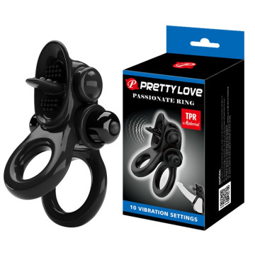 Ерекційне вібро кільце Pretty Love Passionate Ring