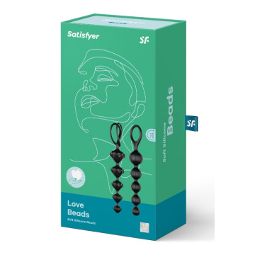 Набір анальних іграшок Satisfyer Love Beads, 2 шт
